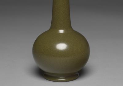 图片[2]-Long-necked vase with tea-dust glaze, Qing dynasty, Qianlong reign (1736-1795)-China Archive